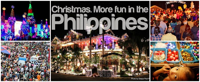 末尾に「er」が付く月はクリスマスシーズン、9月(September)から12月(December)まで、フィリピンで一番楽しい季節の到来です！