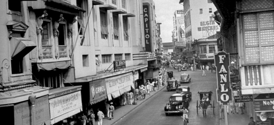 戦前のフィリピンに住む邦人の映像